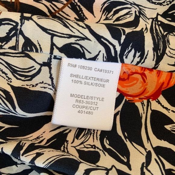 NEW! Joie 100% Silk Babydoll Dress Size Medium - Picture 5 of 6